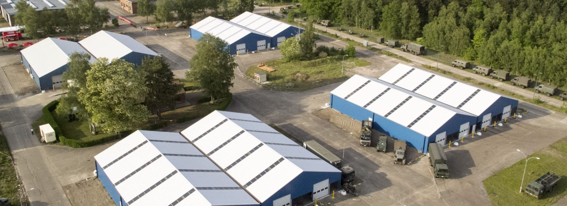 Leopoldsburg Renovatie loodsen Militair Kamp Beverlo5